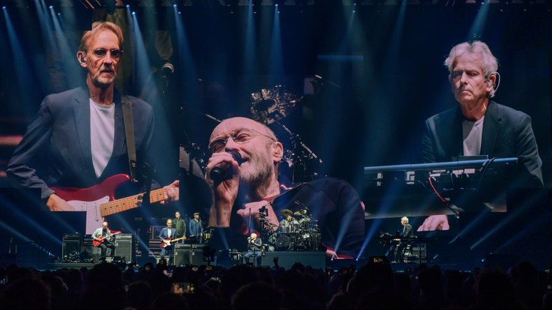 Genesis em show de 2021 (Foto: Timothy Hiatt/Getty Images)