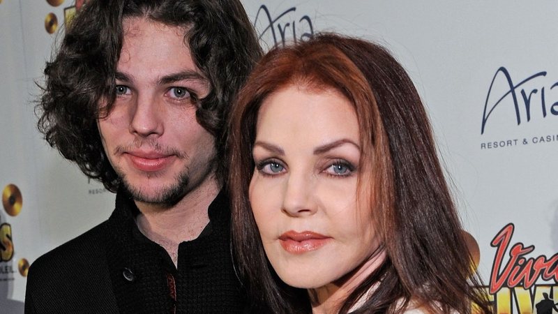 Navarone Garibald e Priscila Presley (Foto: Ethan Miller/Getty Images for Cirque du Soleil)