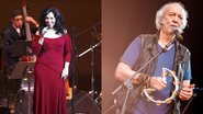 Gal Costa (Foto: Scott Gries/Getty Images) e Erasmo Carlos (Foto: Mauricio Santana/Getty Images)