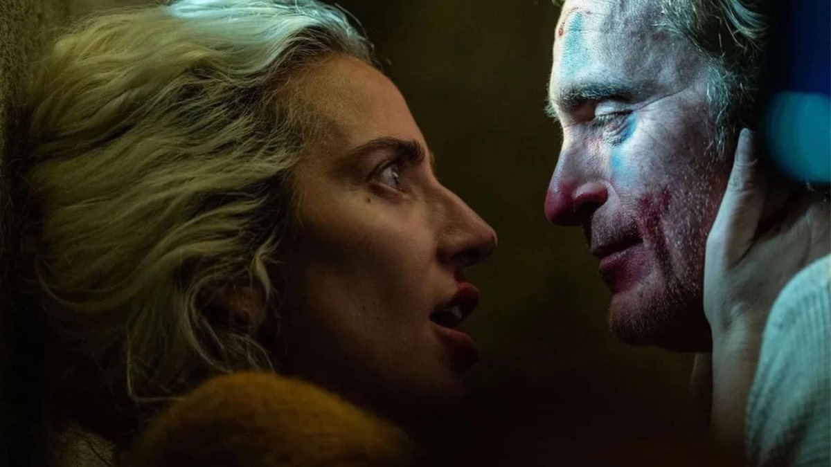 Lady Gaga e Joaquin Phoenix em Coringa 2 (Foto: Divulgação)