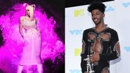 Pabllo Vittar (Foto: Gabriel Renne) e Lil Nas X (Foto: Jamie McCarthy/Getty Images for MTV/Paramount Global)