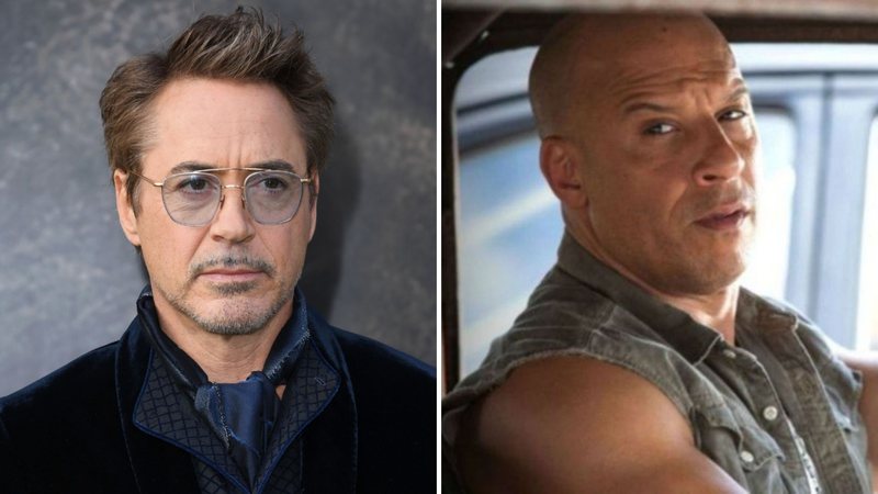 Robert Downey Jr. (Foto: Jon Kopaloff / Getty Images) e Vin Diesel (Foto: Divulgação / Universal Pictures)