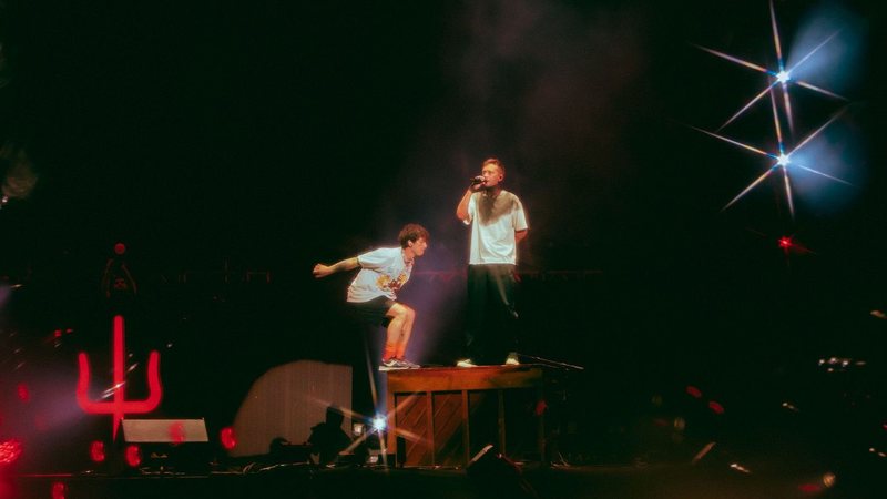 Twenty One Pilots no Lollapalooza Brasil (Foto: Divulgação)