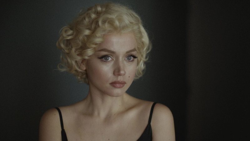 Ana de Armas como Marilyn Monroe em Blonde (Foto: Reprodução/Netflix)