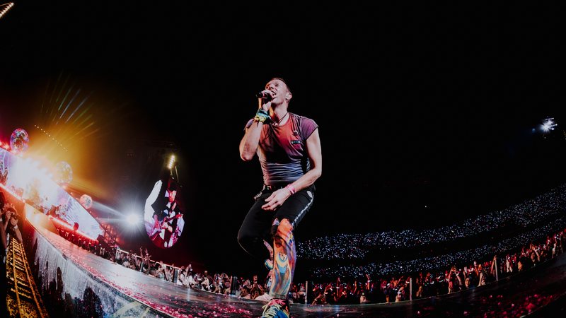 Coldplay no show em São Paulo (Iris Alves)