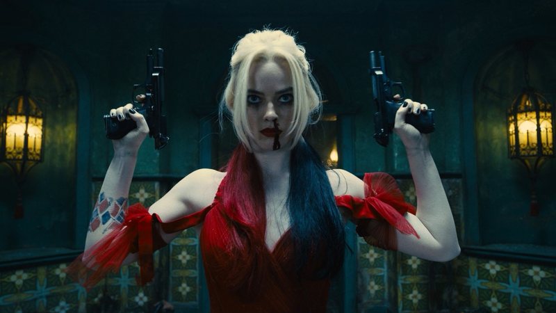 Margot Robbie como Arlequina em O Esquadrão Suicida (Foto: Reprodução/Warner Bros.)