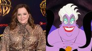 Melissa McCarthy e Úrsula (Foto: Getty Images/reprodução)