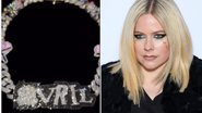 Corrente de diamantes custou 80 mil dólares, cerca de R$ 422 mil reais (Foto: reprodução/Instagram) / Avril Lavigne (Foto: Pascal Le Segretain/Getty Images)