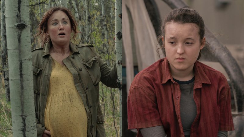 Ashley Johnson e Bella Ramsey na série de The Last of Us (Fotos: Divulgação/HBO)