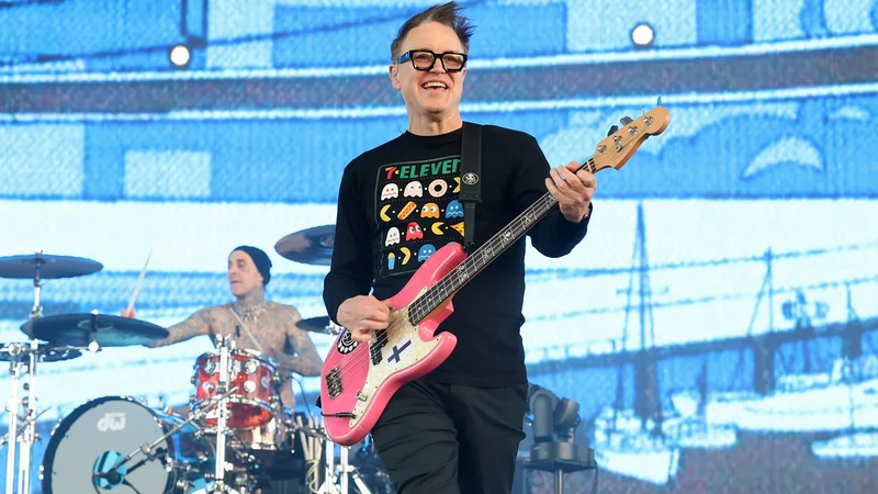 Mark Hoppus via Billboard (Photo by VALERIE MACON/AFP via Getty Images)