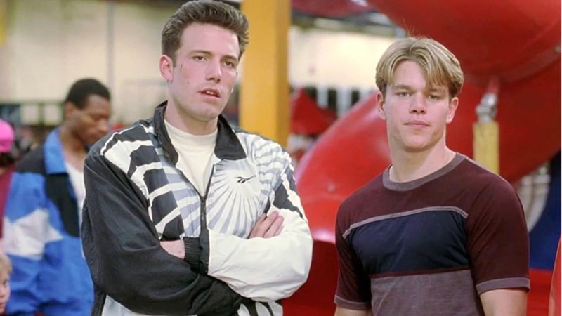 Ben Affleck e Matt Damon em Gênio Indomável (Foto: Divulgação)