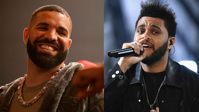 Drake (Foto: Getty Images), The Weeknd (Foto: Getty Images)