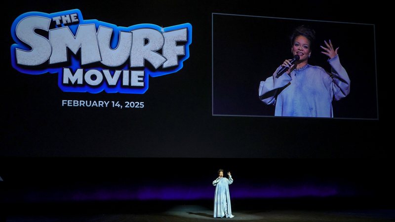 Rihanna na CinemaCon (Imagem - Getty Images)