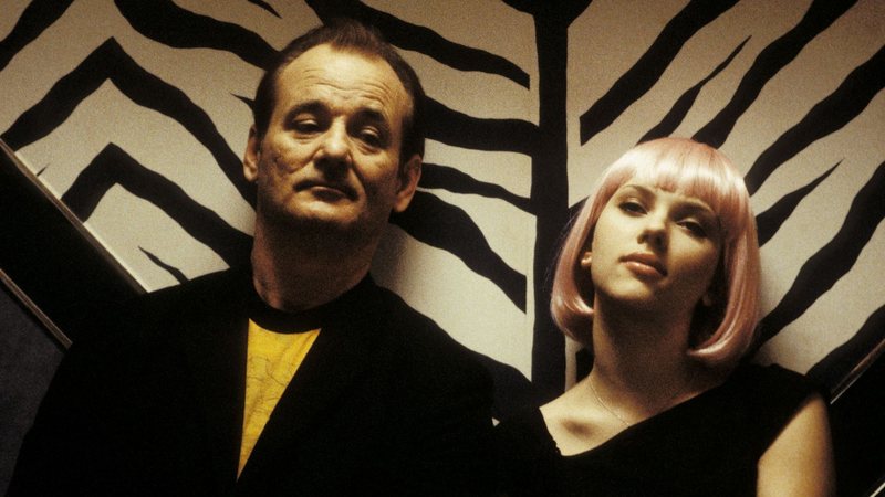 Bill Murray e Scarlett Johansson em Encontros e Desencontros, dirigido por Sofia Coppola (Foto: Divulgação)