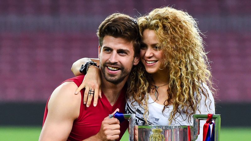 Gerard Piqué e Shakira (Foto: David Ramos/Getty Images)