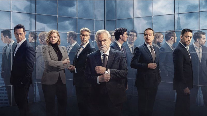 Pôster da 4ª temporada de Succession (Foto: Divulgação/HBO)