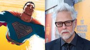 Grandes Astros: Superman (Foto: Reprodução/DC Comics) e James Gunn (Foto: Kevin Winter/Getty Images)