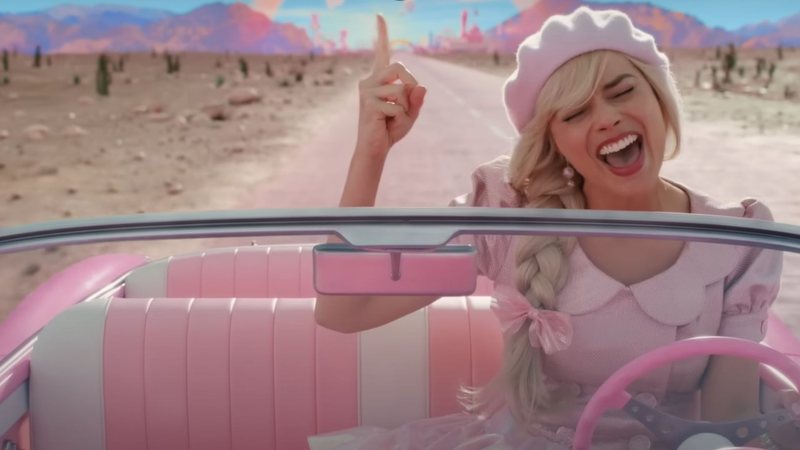 Margot Robbie como Barbie (Foto: Reprodução / Youtube)