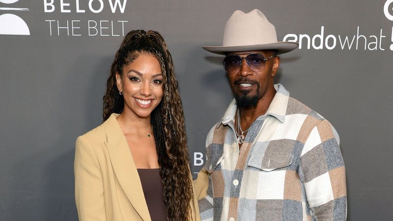 Corinne Foxx e Jamie Foxx (Foto: Frazer Harrison / Getty Images)