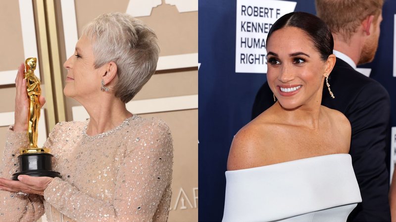 Jamie Lee Curtis e Meghan Markle (Fotos: Getty Images)