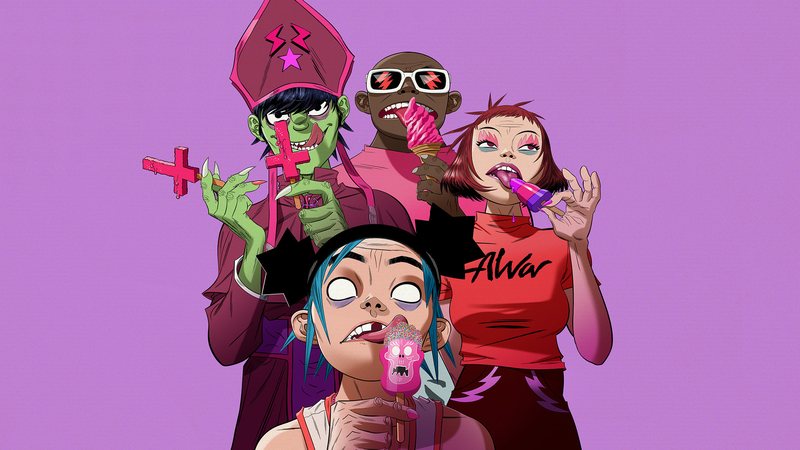 Gorillaz (Foto: Divulgação)