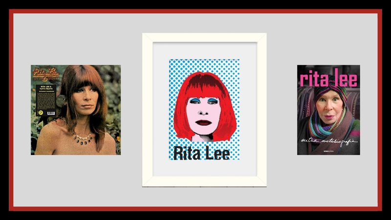 Celebre a vida e obra de Rita Lee em itens colecionáveis para os amantes do rock brasileiro. Confira! - Reprodução/Amazon