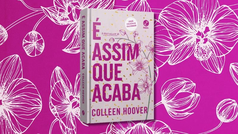 O fenômeno literário de Colleen Hoover conta com conteúdo exclusivo e capa especial - Reprodução/Amazon