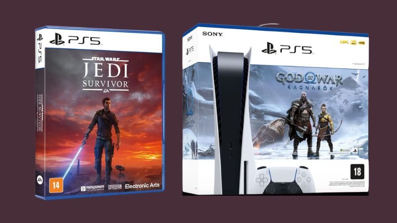 Adquira o seu novo console PlayStation 5 e vários jogos incríveis com as promoções do Festival Geek Gamer - Reprodução/Amazon