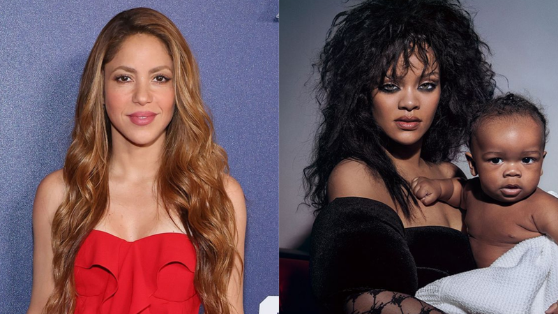 Shakira (Foto: Getty Images), Rihanna (Foto: Reprodução / Vogue)