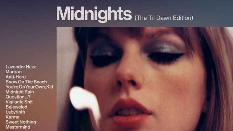 Capa de Midnights 'Deluxe Edition' (Foto: Reprodução / Twitter)