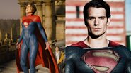 Sasha Calle como Supergirl e Henry Cavill como Superman (Foto: Divulgação)