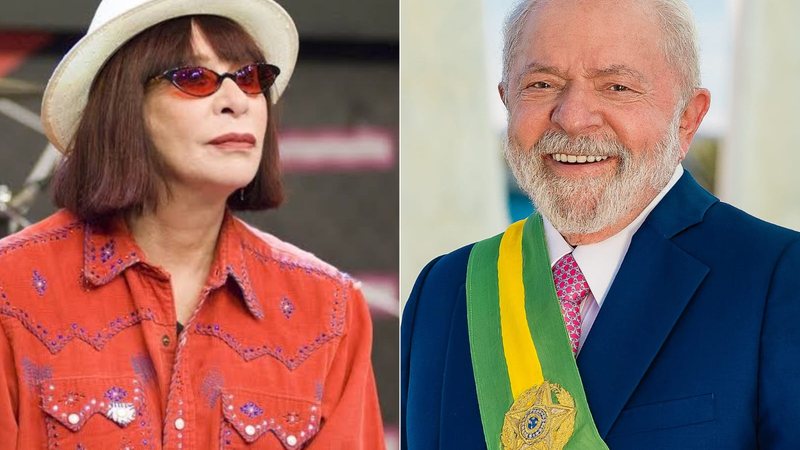 Rita Lee e Lula (Reprodução)