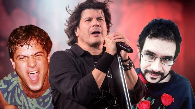 Cazuza, Paulo Ricardo e Renato Russo (Reprodução)