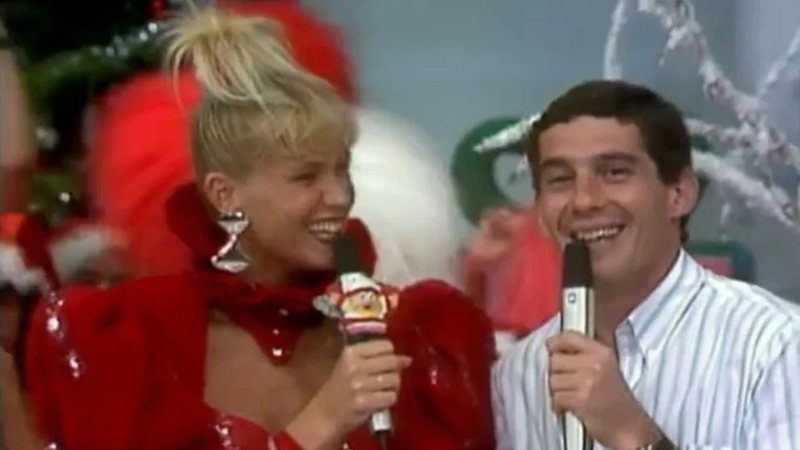 Xuxa e Ayrton Senna (Foto: Reprodução)