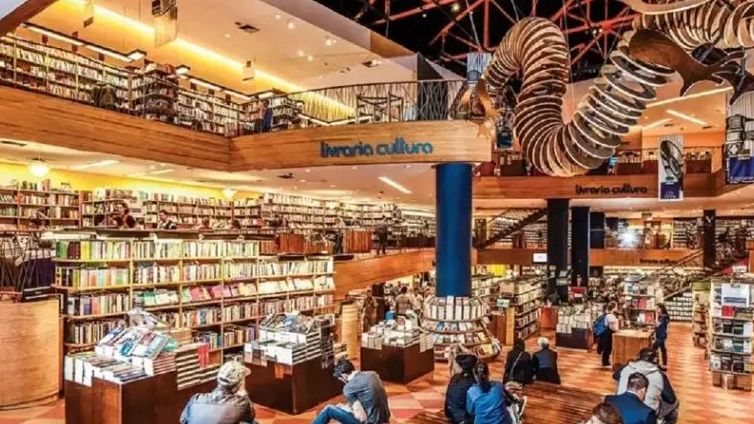 A Livraria Cultura do Conjuto Nacional em São Paulo foi inaugurada em 1969 (Foto: Germano Lüders/Exame)