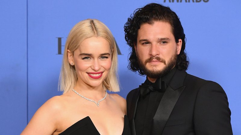 contracenaram em Game of Thrones (Foto: Kevin Winter/Getty Images)