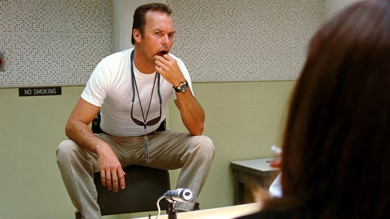 Michael Keaton em Jackie Brown (Foto: Reprodução)