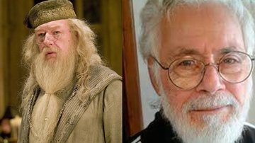 Dumbledore em Harry Potter (Foto: reprodução) / Lauro Fabiano (Foto: reprodução)