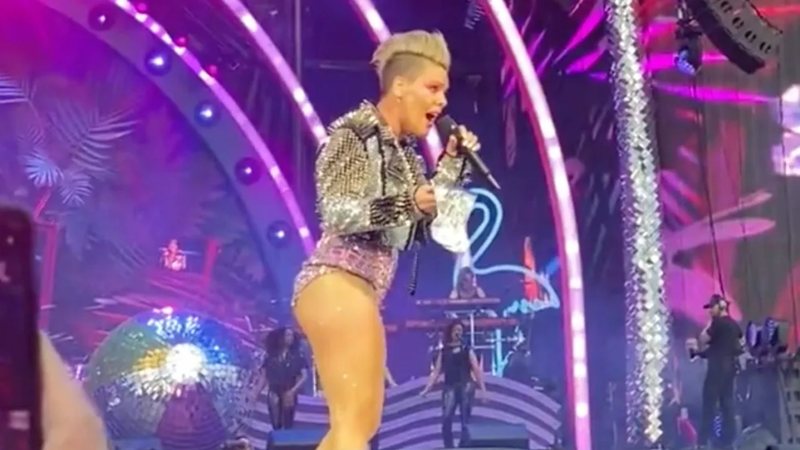 P!nk (Foto: Reprodução / Twitter)