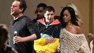 Michael Cera e Rihanna no filme É o Fim (Foto: Reprodução)