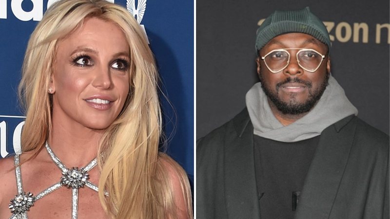 Britney Spears (Foto: Alberto Rodriguez / Getty Images) e Will.I.Am (Foto: Jeff Kravitz / FilmMagic)