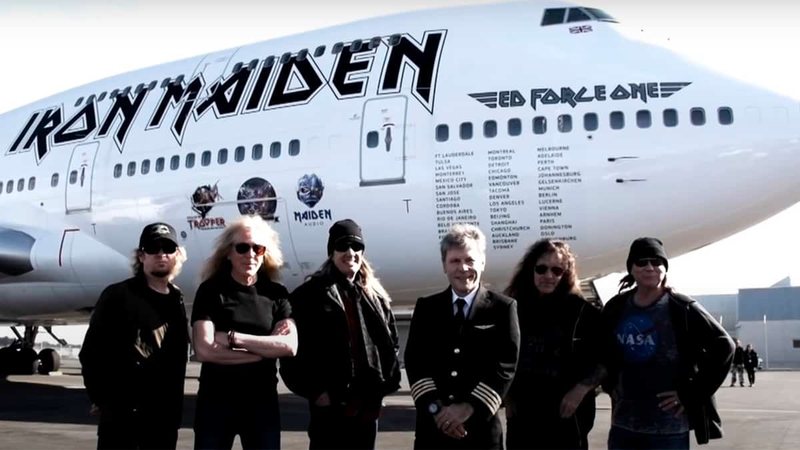 Avião do Iron Maiden (foto: divulgação iron maiden)