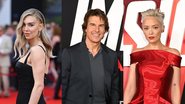 Vanessa Kirby (Foto: Stuart C. Wilson/Getty Images), Tom Cruise (Foto: Bryan Bedder/Getty Images for Paramount Pictures) e Pom Klementieff (Foto: Bryan Bedder/Getty Images for Paramount Pictures)