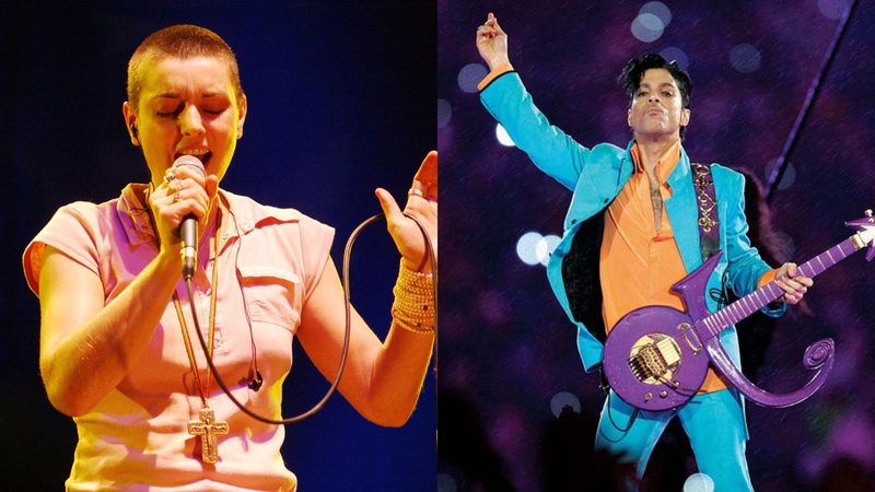 Sinéad O'Connor (Foto: Getty Images) e Prince (Foto: Ap Photo/ Chris O'meara)