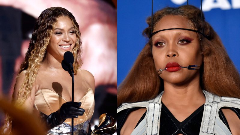 Beyoncé e Erykah Badu (Foto: Getty Images)