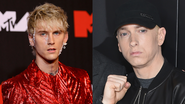 Machine Gun Kelly e Eminem (Foto: Getty Images)