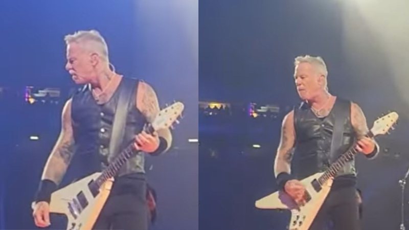 James Hetfield (Foto: reprodução/YouTube)