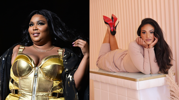 Lizzo e Shirlene Quigley (Getty Images|Reprodução)