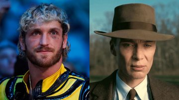 Logan Paul e Cillian Murphy em 'Oppenheimer' (Sam Hodde/Getty Images | Reprodução)