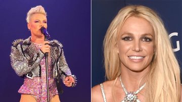 P!nk (Foto: Kevin Mazur / Getty Images) e Britney Spears (Foto: J. Merritt / Getty Images)